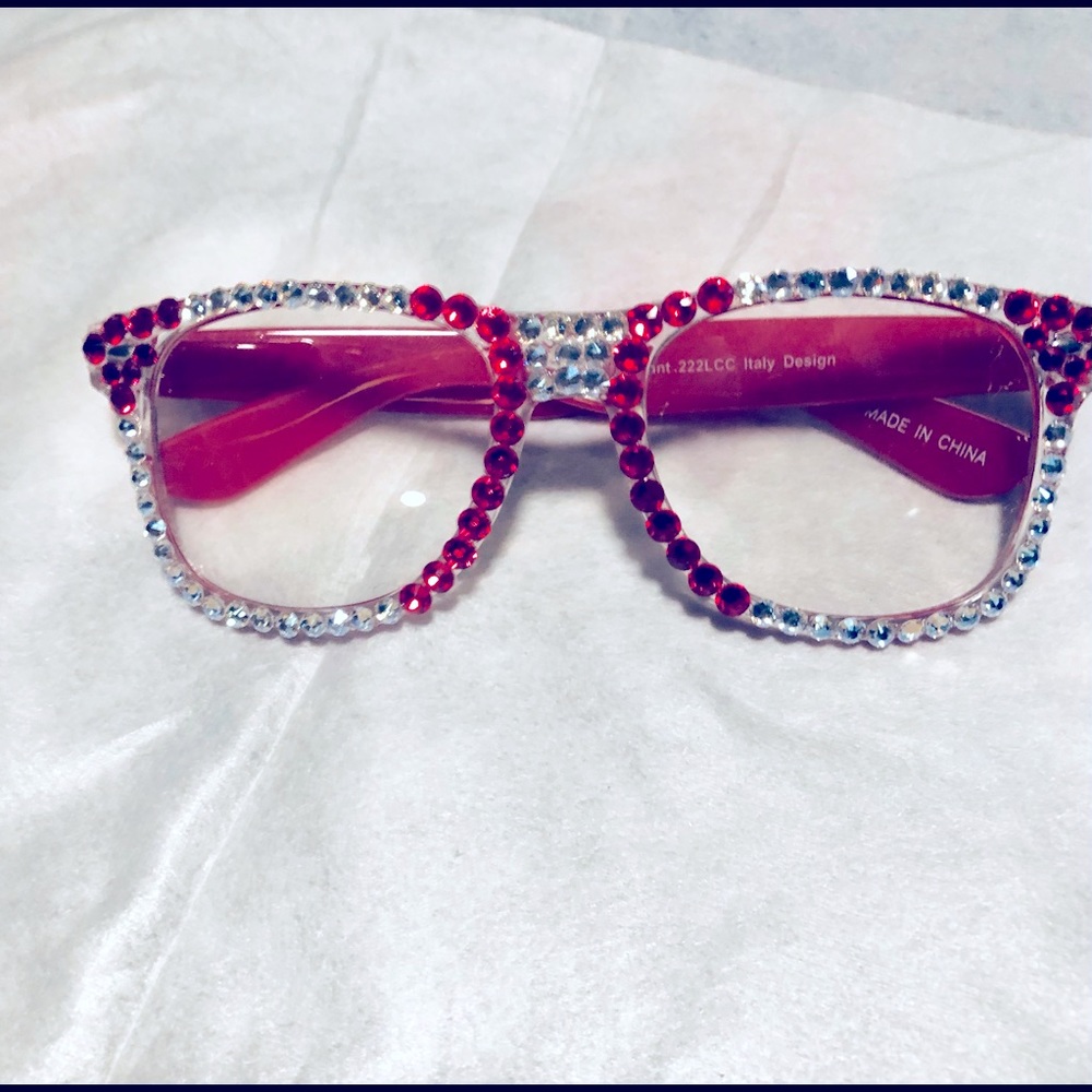Handmade Swarovski Crystal Fashion Glasses